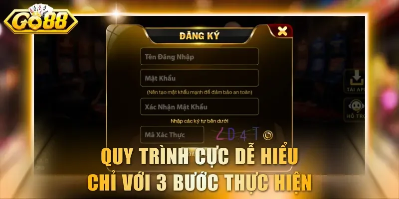 Quy trình cực dễ hiểu chỉ với 3 bước thực hiện