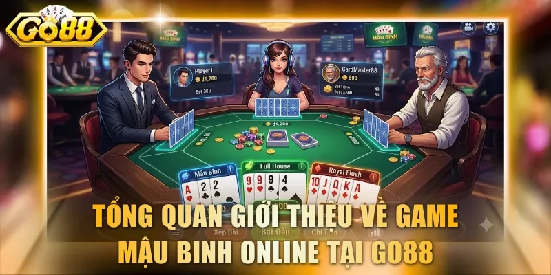 Tổng quan giới thiệu về game Mậu Binh online tại GO88